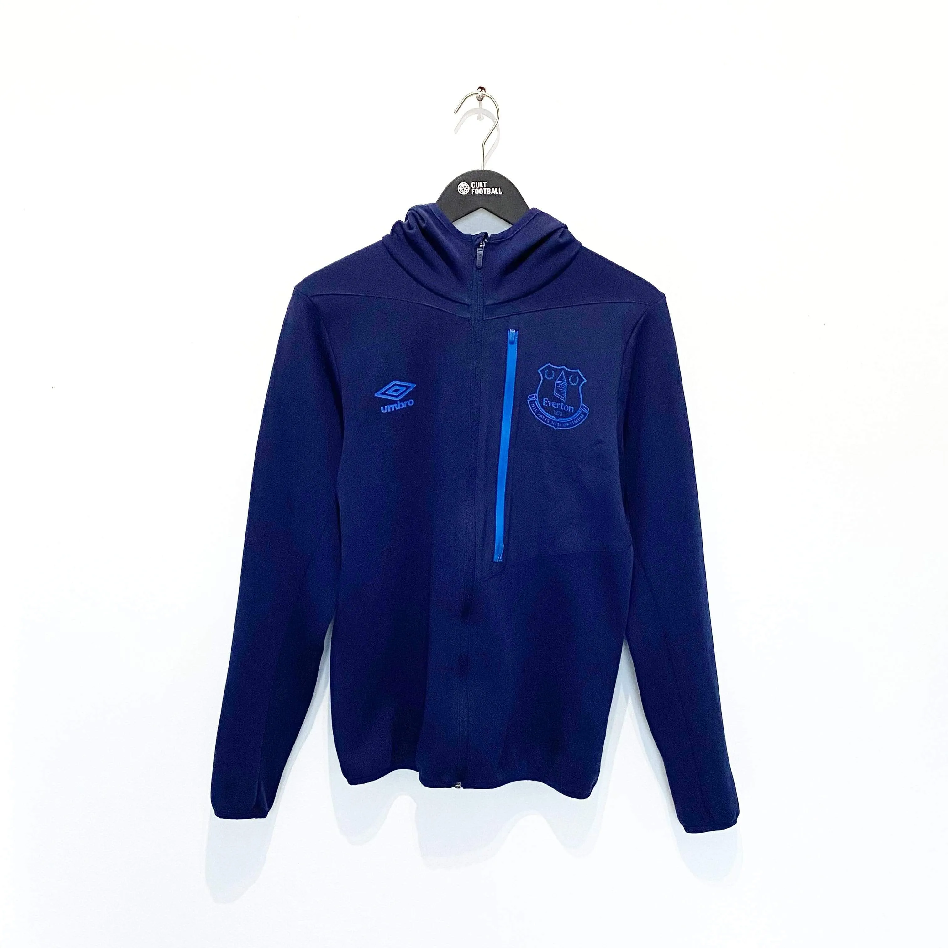 2017/18 EVERTON Track Top Hoodie Jacket (S) Wayne Rooney Era