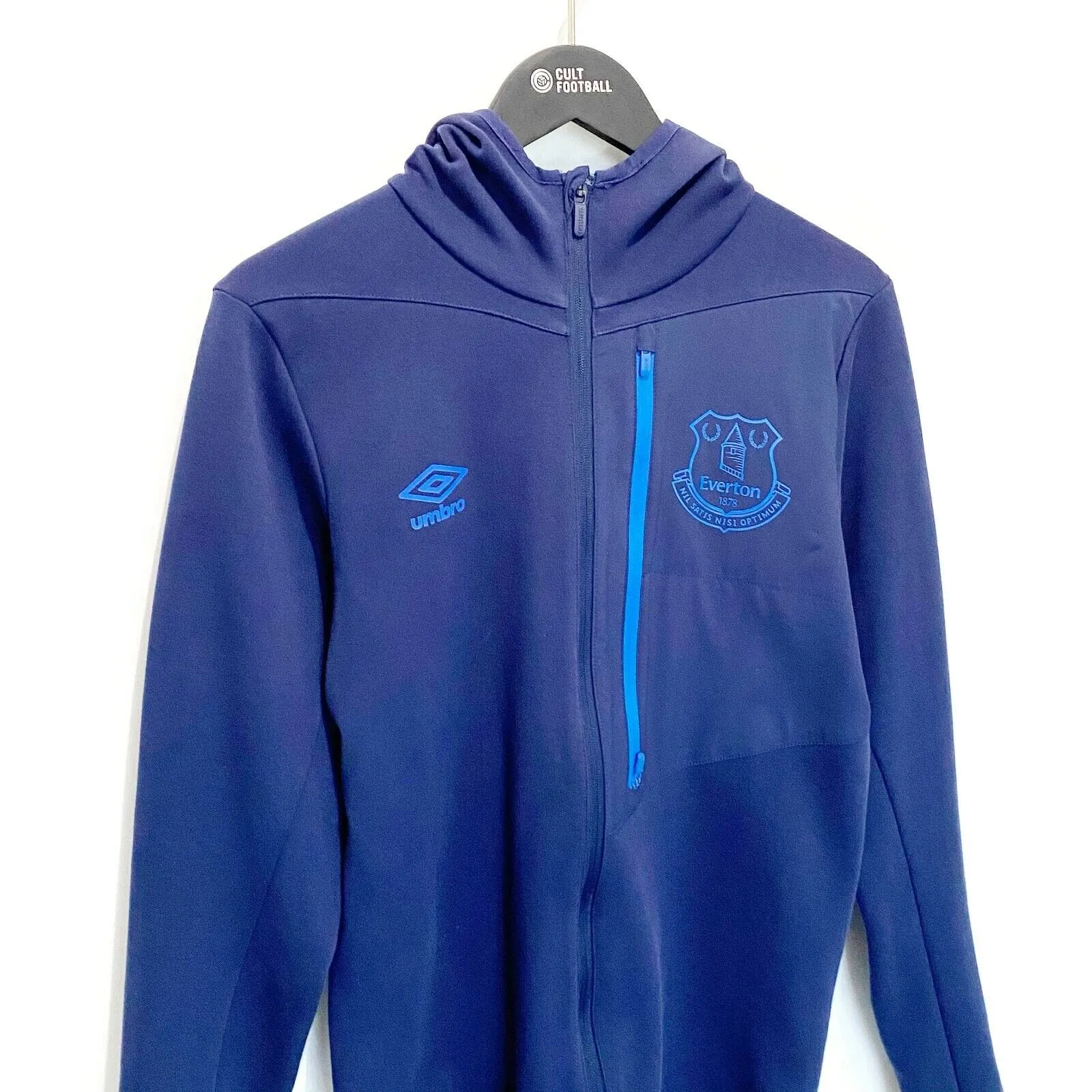 2017/18 EVERTON Track Top Hoodie Jacket (S) Wayne Rooney Era