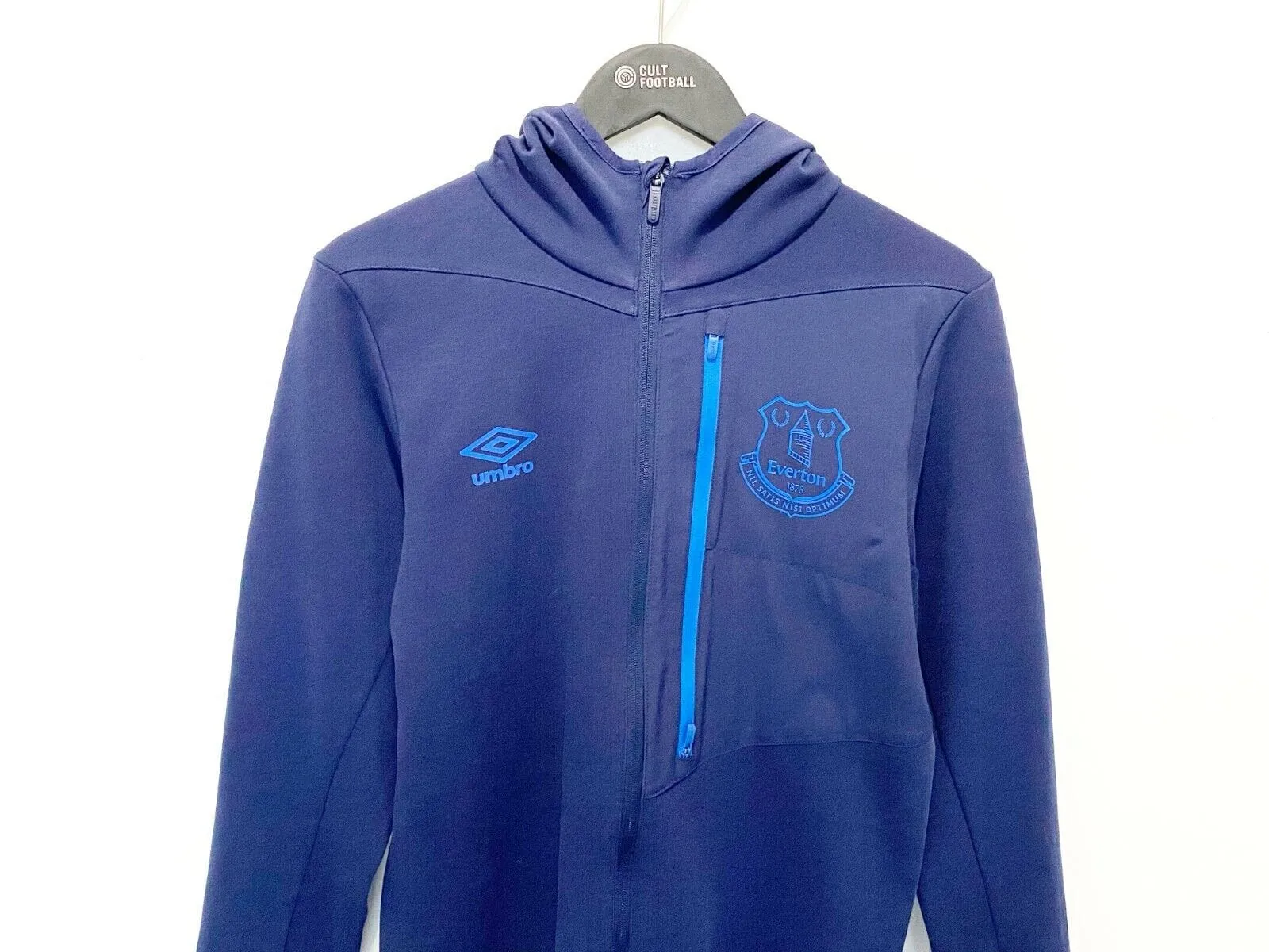 2017/18 EVERTON Track Top Hoodie Jacket (S) Wayne Rooney Era