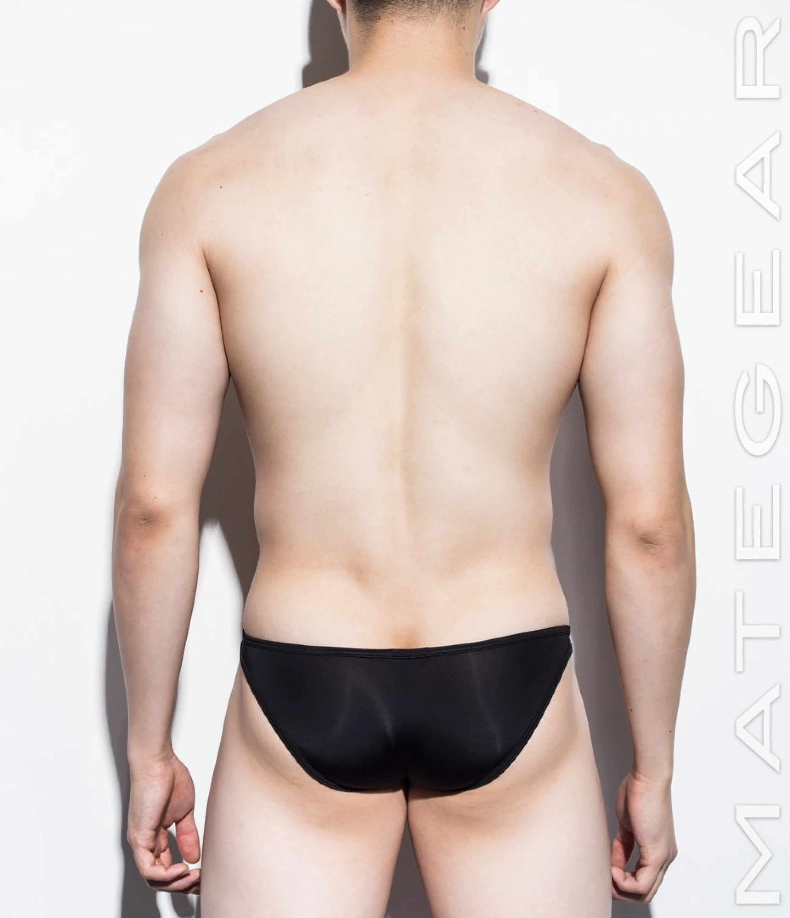 [2pc/Pack] Sexy Men's Underwear Ultra Bikini Briefs - Nan Song (V-Front / Tapered Sides) (Ultra Thin Nylon Signature Series)