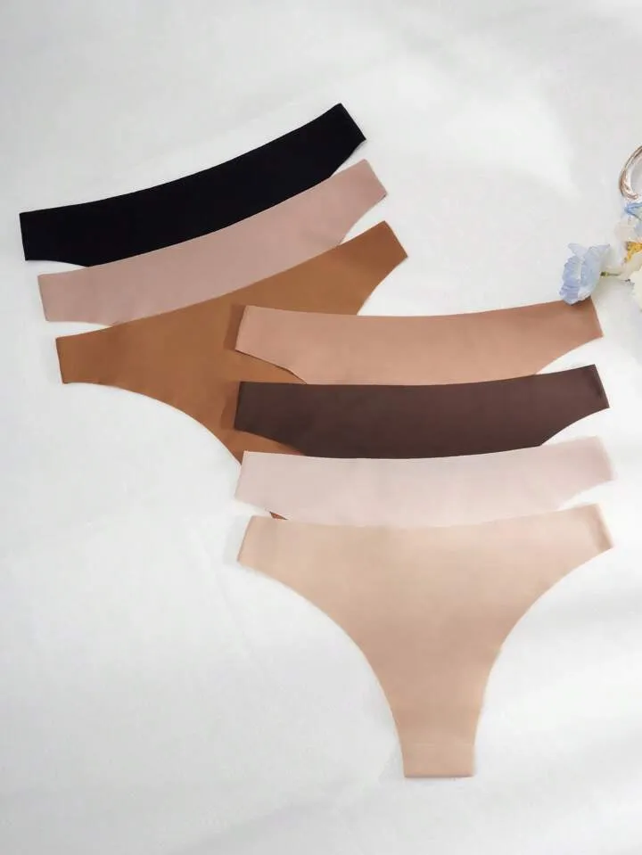 7-Pack Seamless Underwear Comfort Neutral Colors