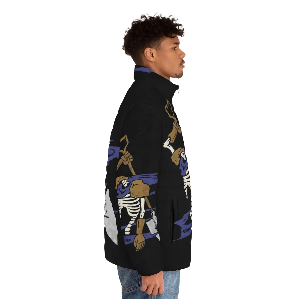 86 Eighty Six Undertaker Puffer Jacket - Anime Inspired Winter Wear