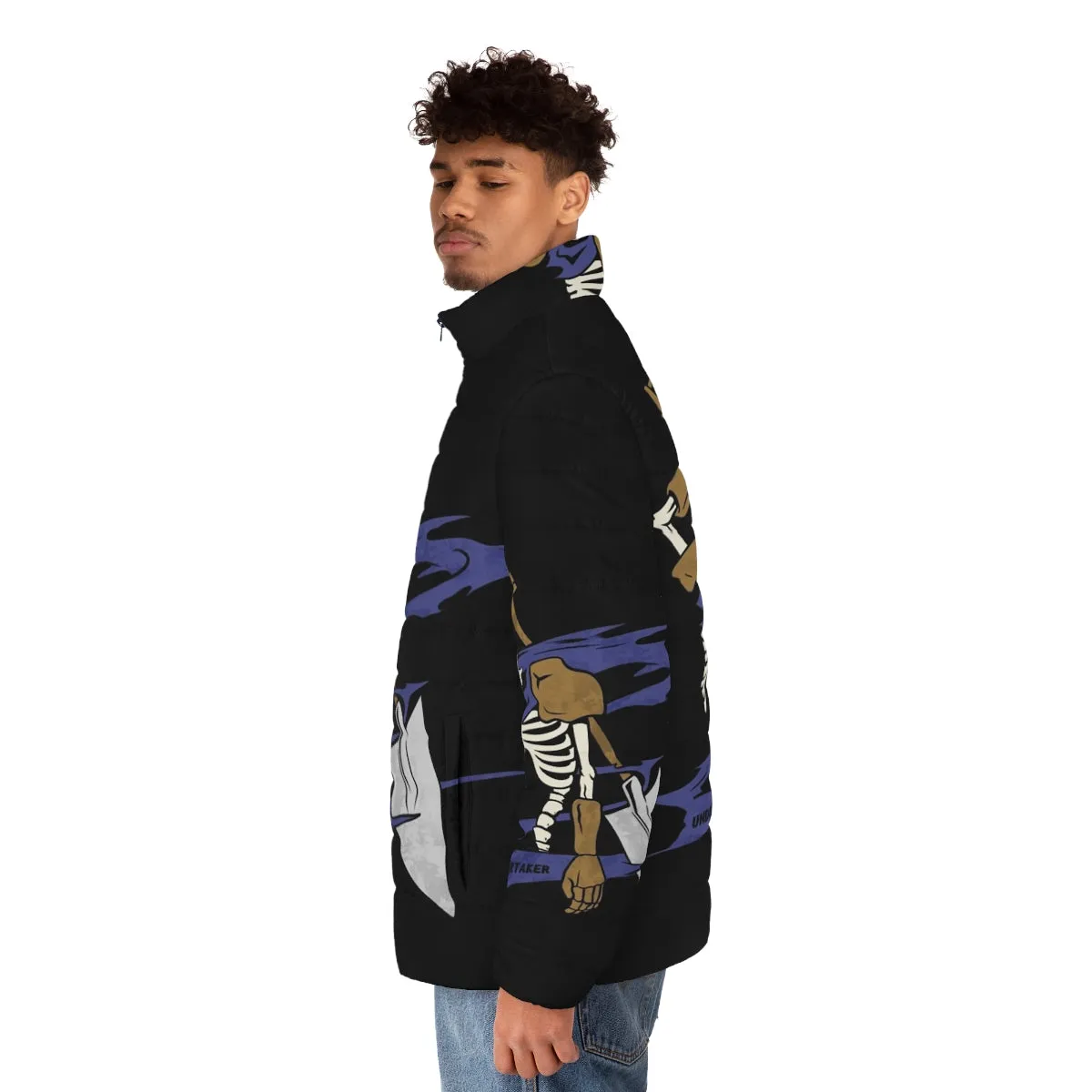 86 Eighty Six Undertaker Puffer Jacket - Anime Inspired Winter Wear