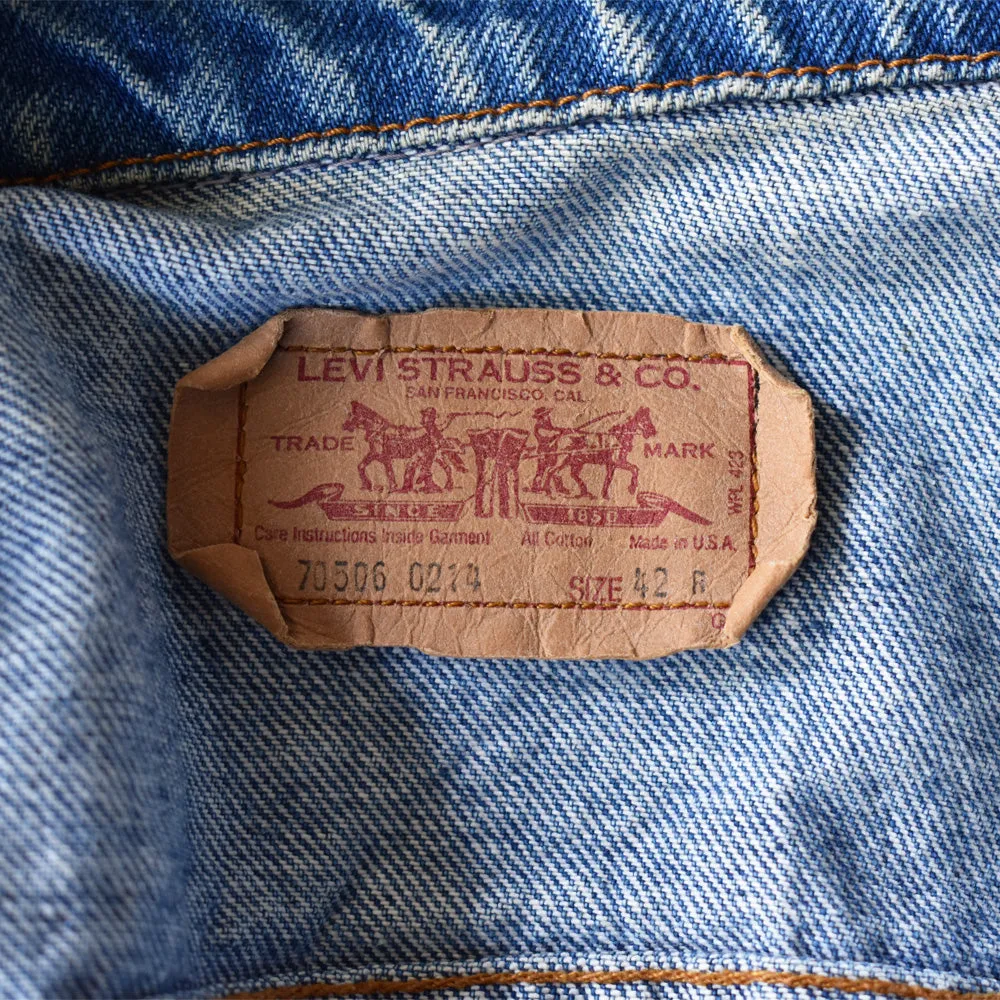 90’s Levi's 71506-0214 デニムジャケット USA製 220416