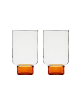 Aita Amber Base Tall Glasses