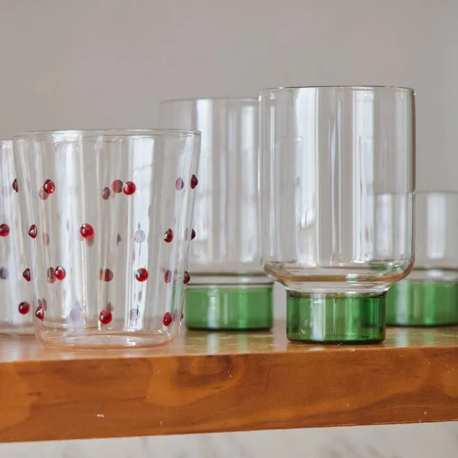 Aita Green Base Tall Glasses