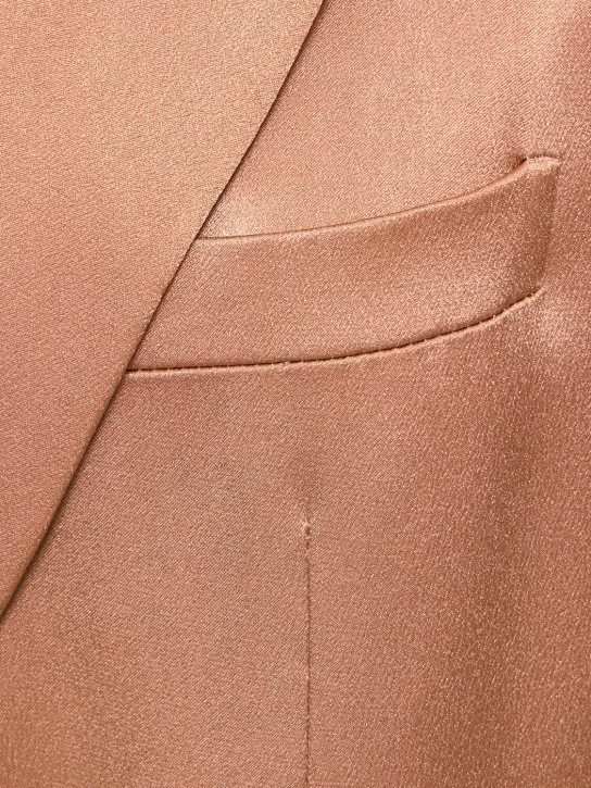 Alberta Ferretti   Satin jacket 