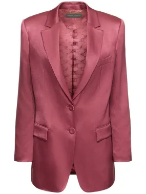 Alberta Ferretti   Satin jacket 