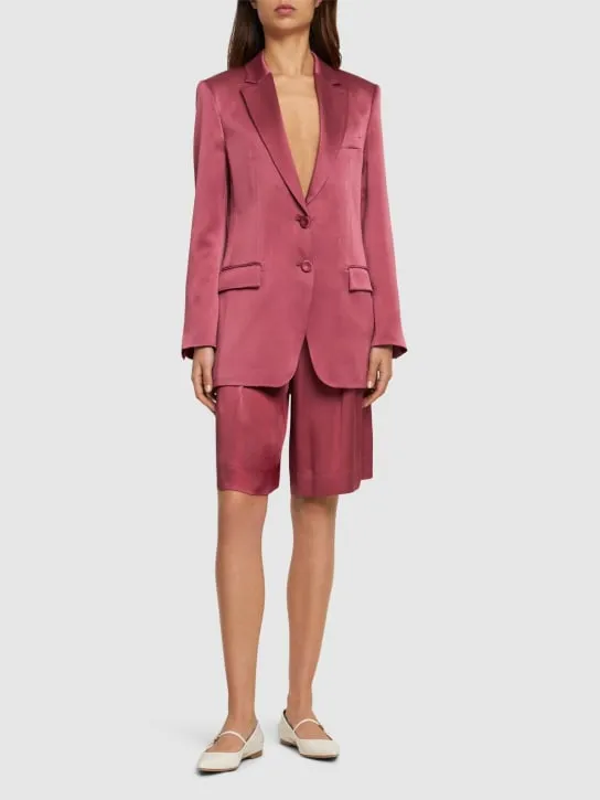 Alberta Ferretti   Satin jacket 