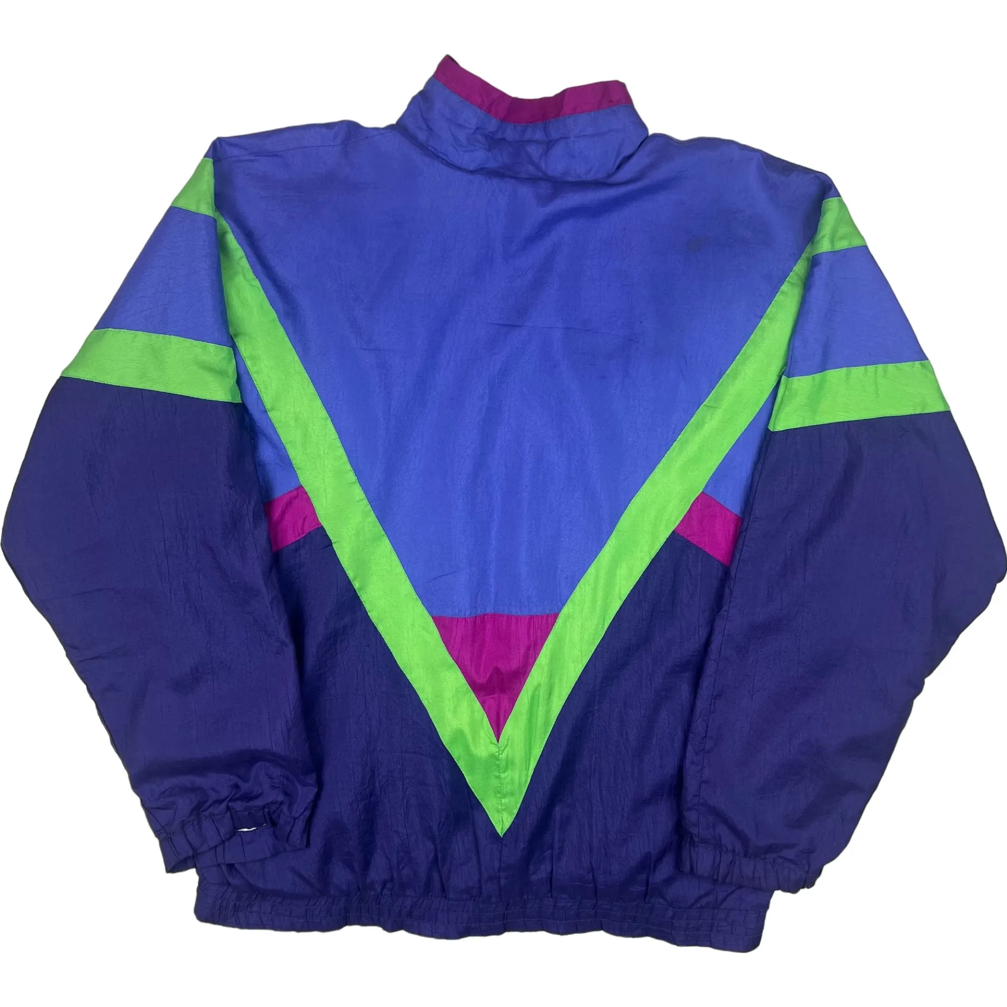 Alex Athletics Colourblock Windbreaker Track Jacket Multicoloured