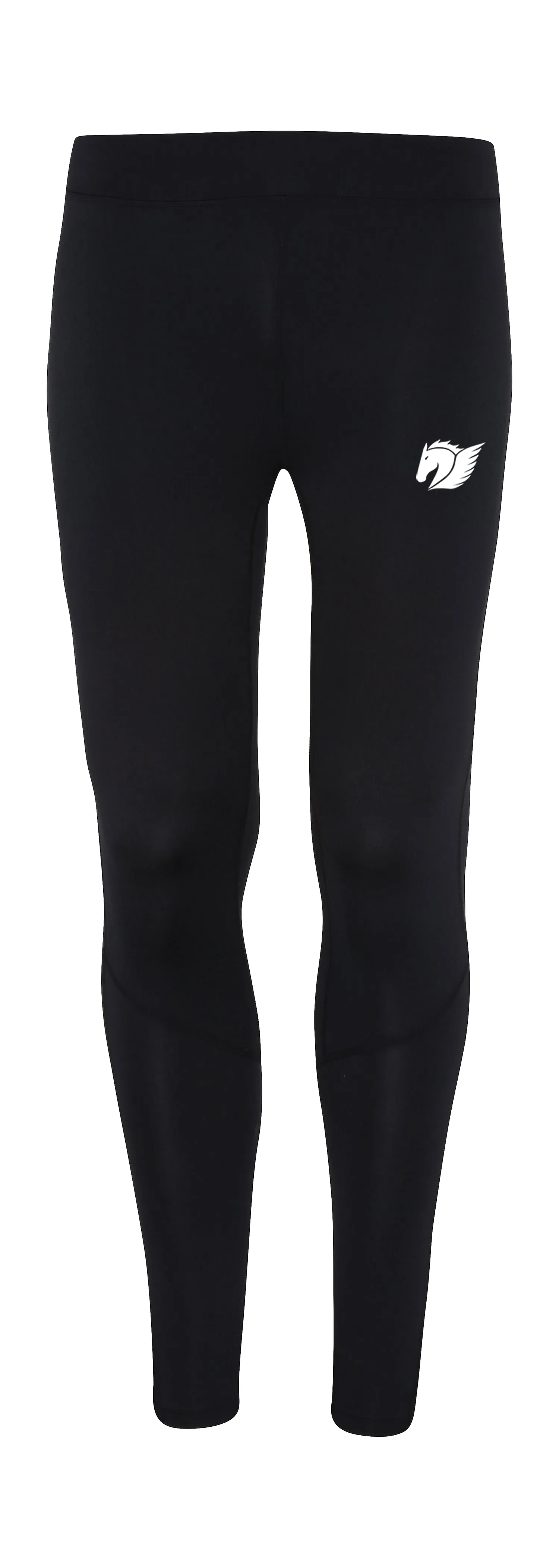 Ankle Zip Training Leggings - Black