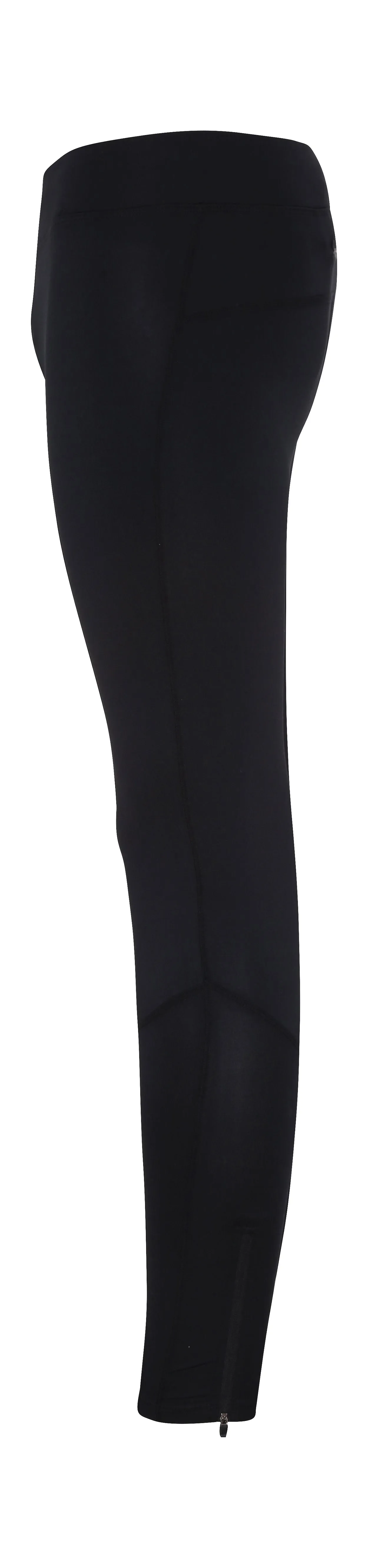 Ankle Zip Training Leggings - Black