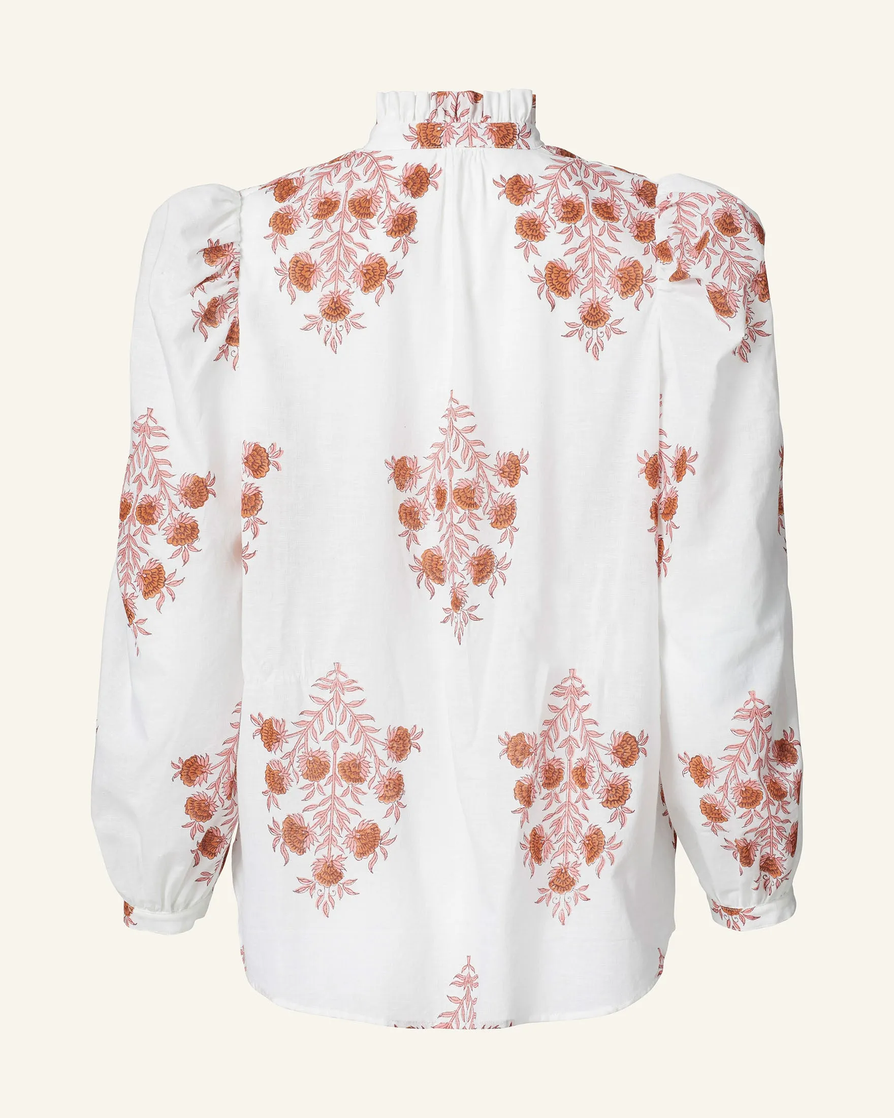 Annabel Pink Dahlia Blouse