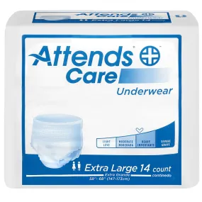 Attends® Care Moderate Absorbent Underwear, Extra Large