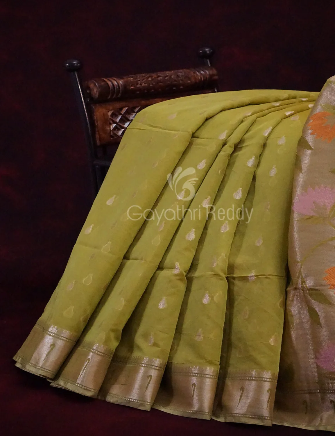 BANARAS CHANDERI SILK -BCS383