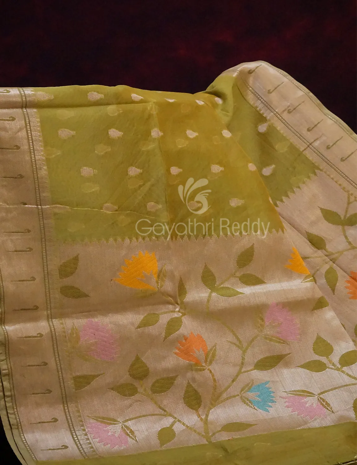 BANARAS CHANDERI SILK -BCS383