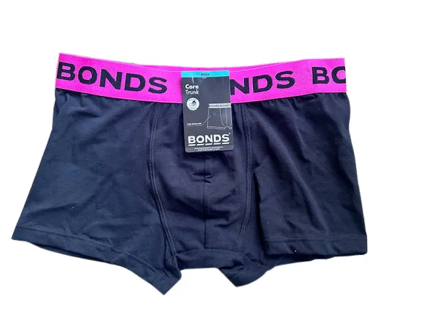 Bonds Men's Core Trunk - Black/Pink