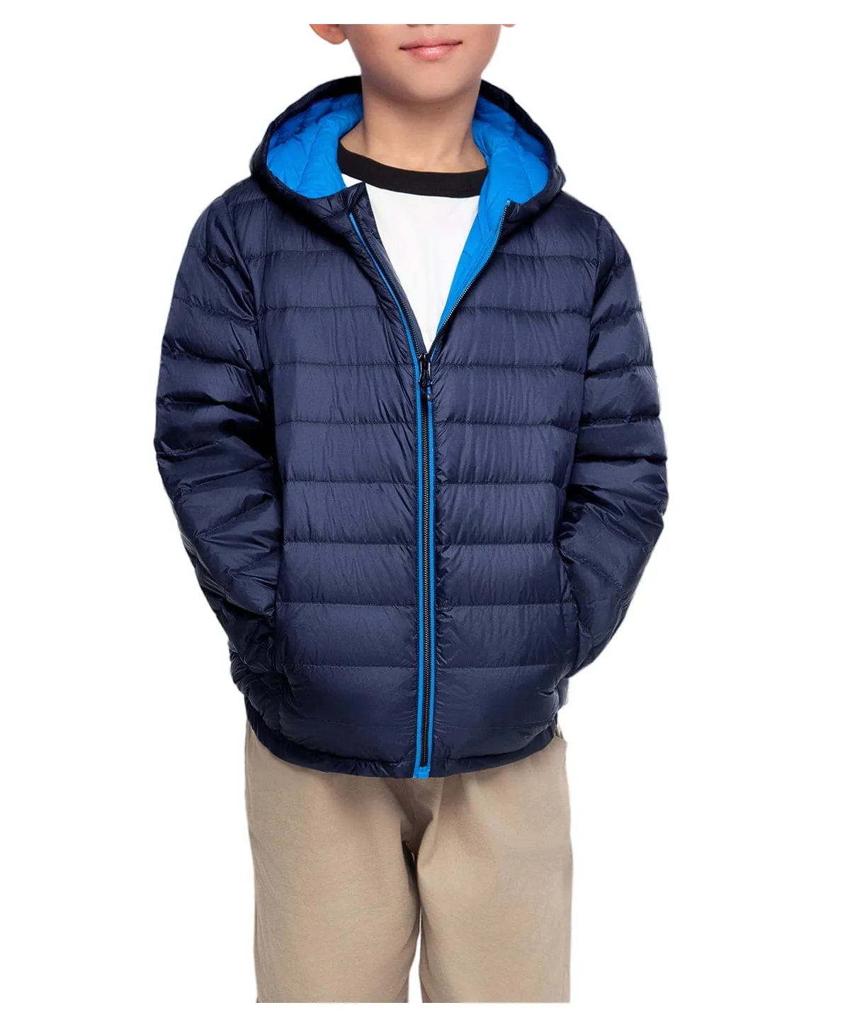 Boys' New Ultra Light Packable Down Puffer Jacket