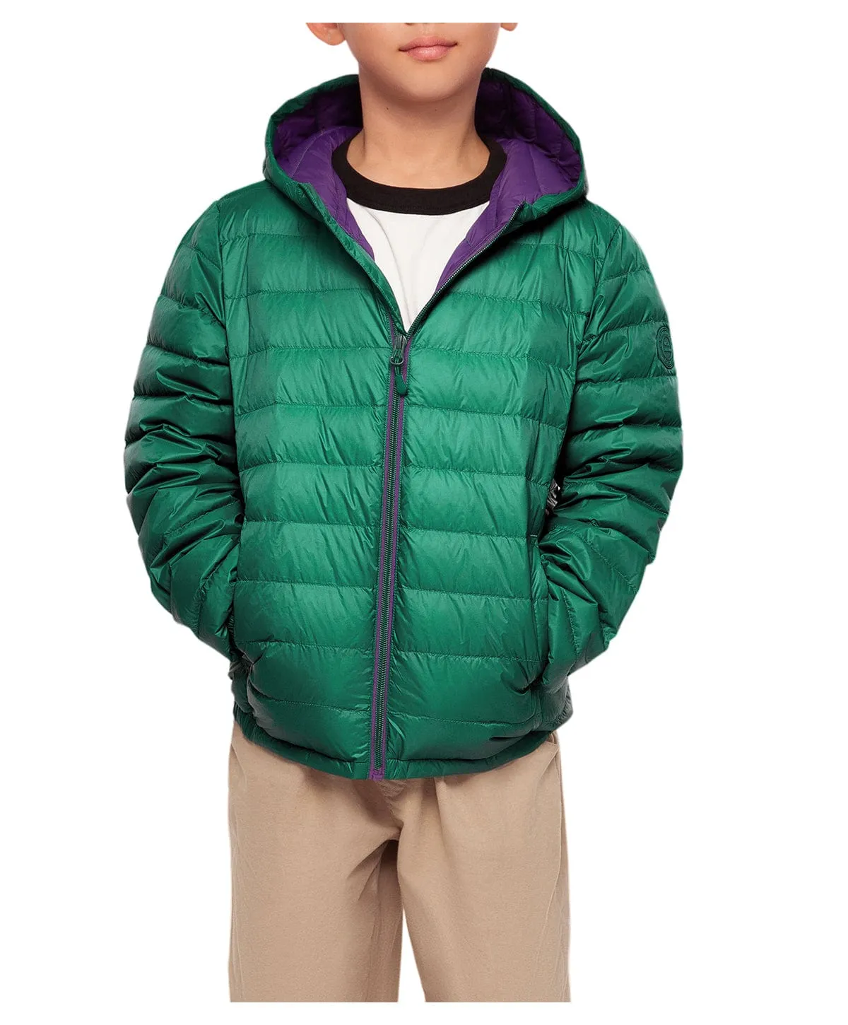 Boys' New Ultra Light Packable Down Puffer Jacket