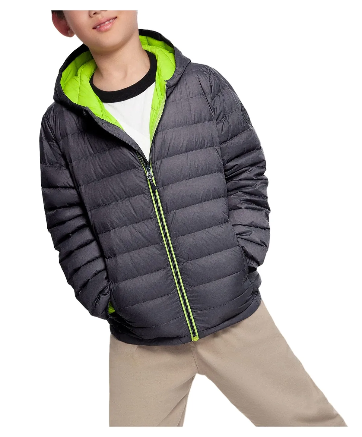 Boys' New Ultra Light Packable Down Puffer Jacket