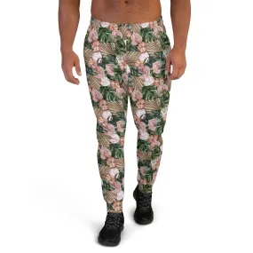 Brown Jungle Flora Men's Street Joggers