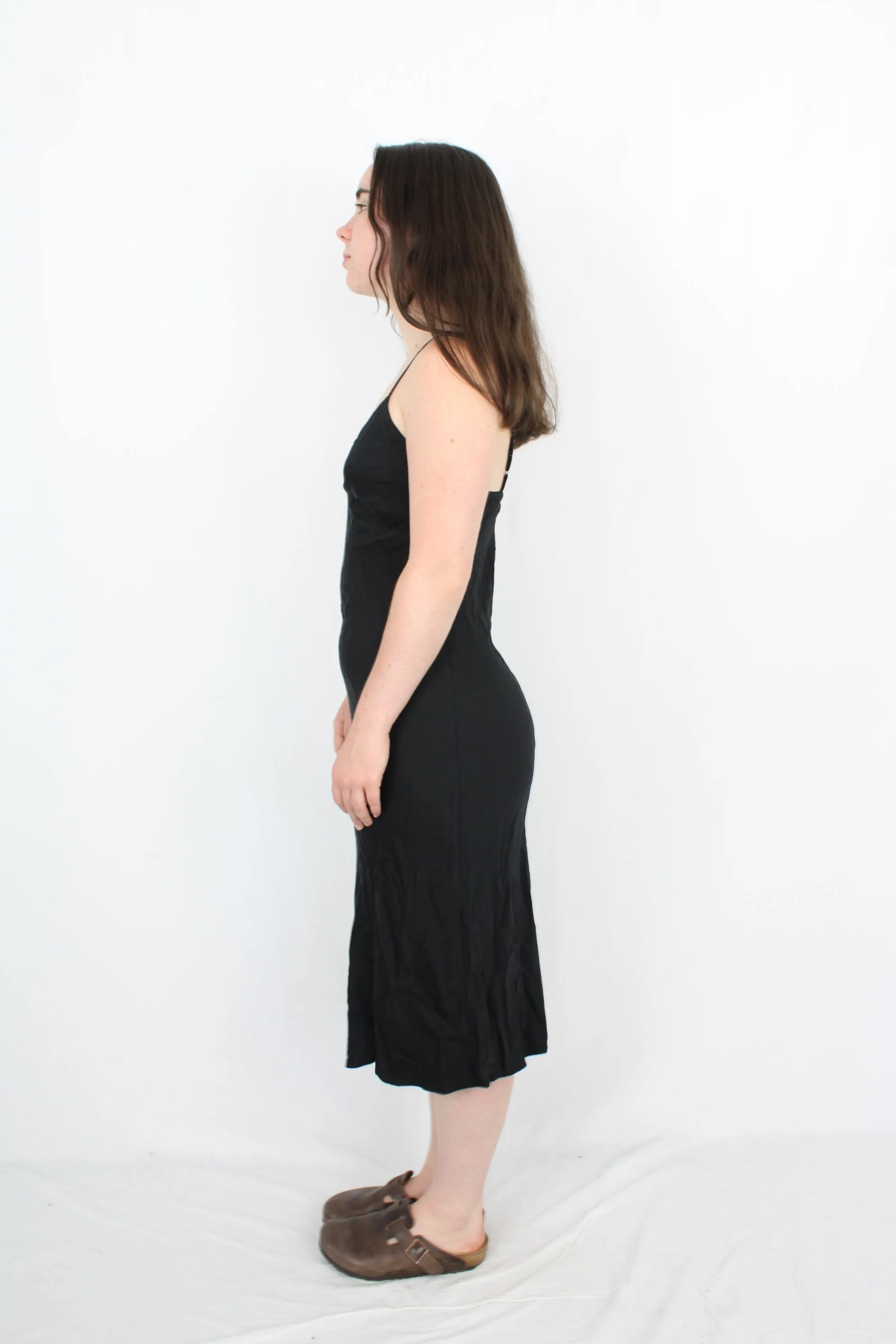 By Natalie - Black Slip Dress