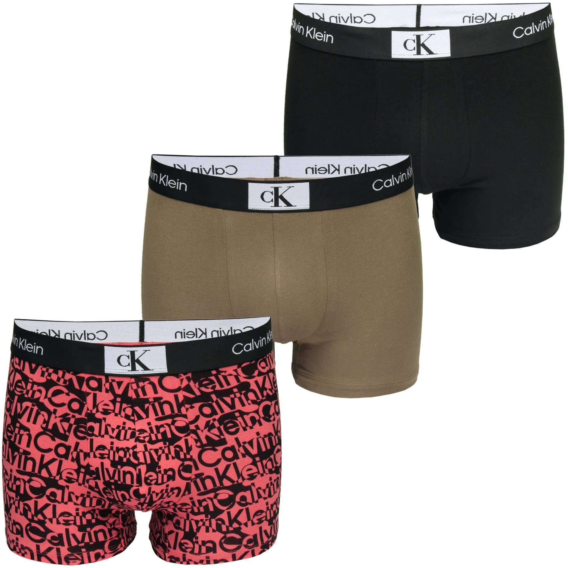 Calvin Klein Mens CK One Boxer Trunk (3-Pack)