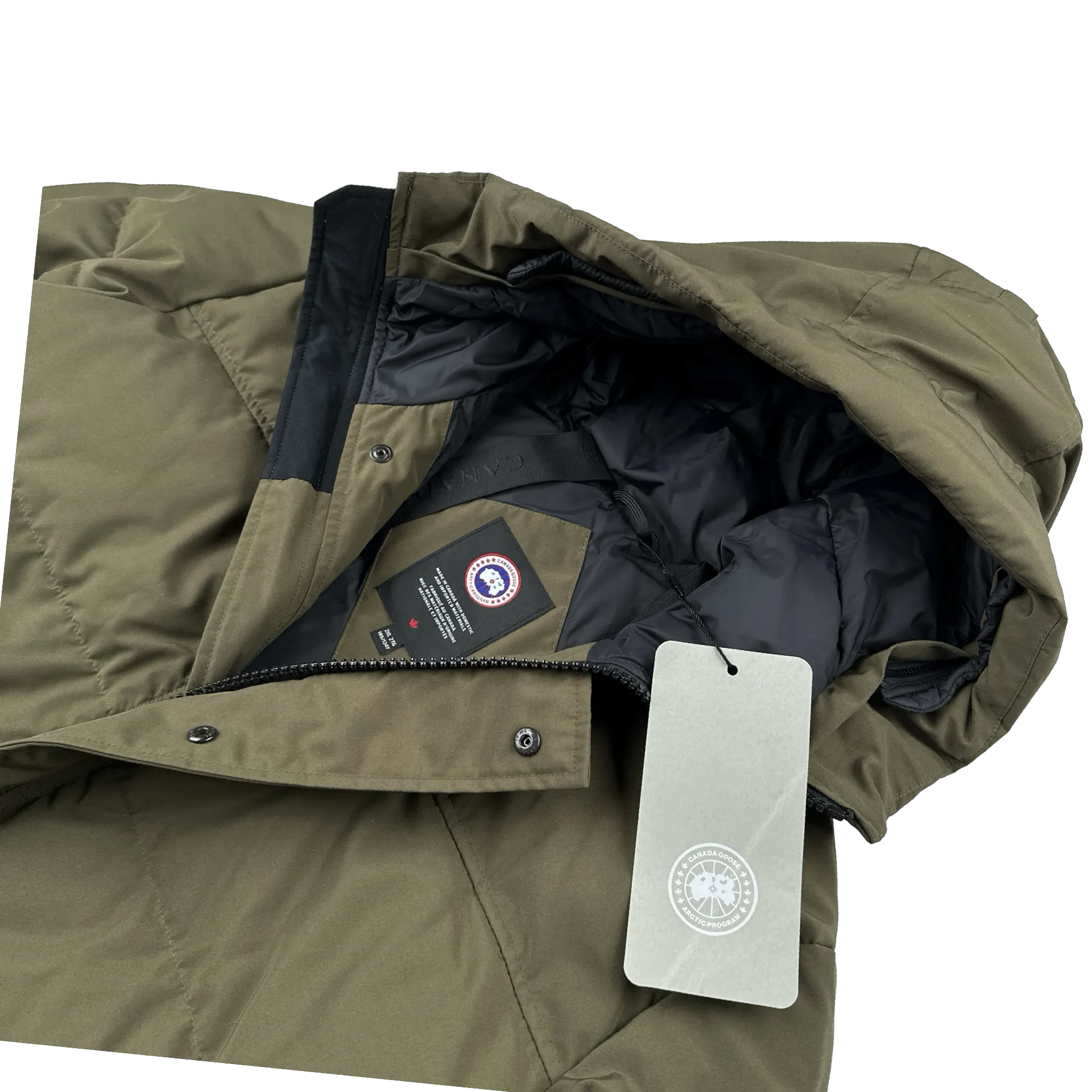 Canada Goose Khaki Macmilan Premium Down Parka Jacket - XXL