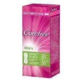 CAREFREE Aloe inserts x 20 pieces