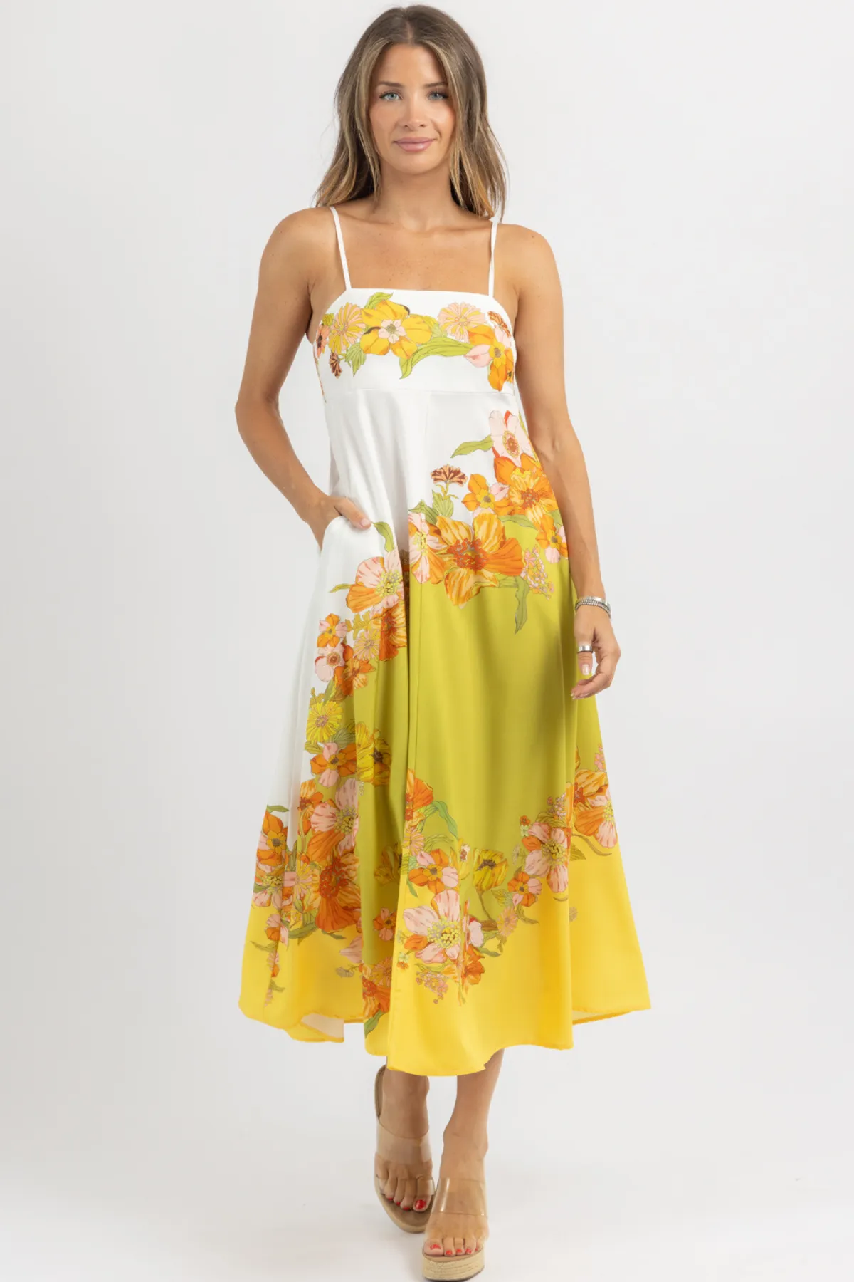 CARRIE FLORAL MAXI DRESS