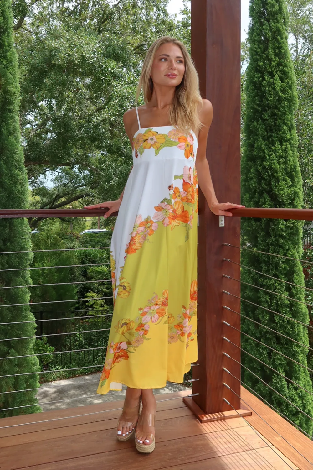 CARRIE FLORAL MAXI DRESS