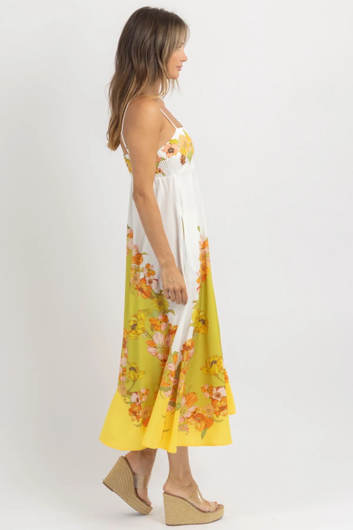 CARRIE FLORAL MAXI DRESS