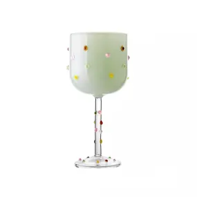 Colour Dots Wine Glass (1 pair)