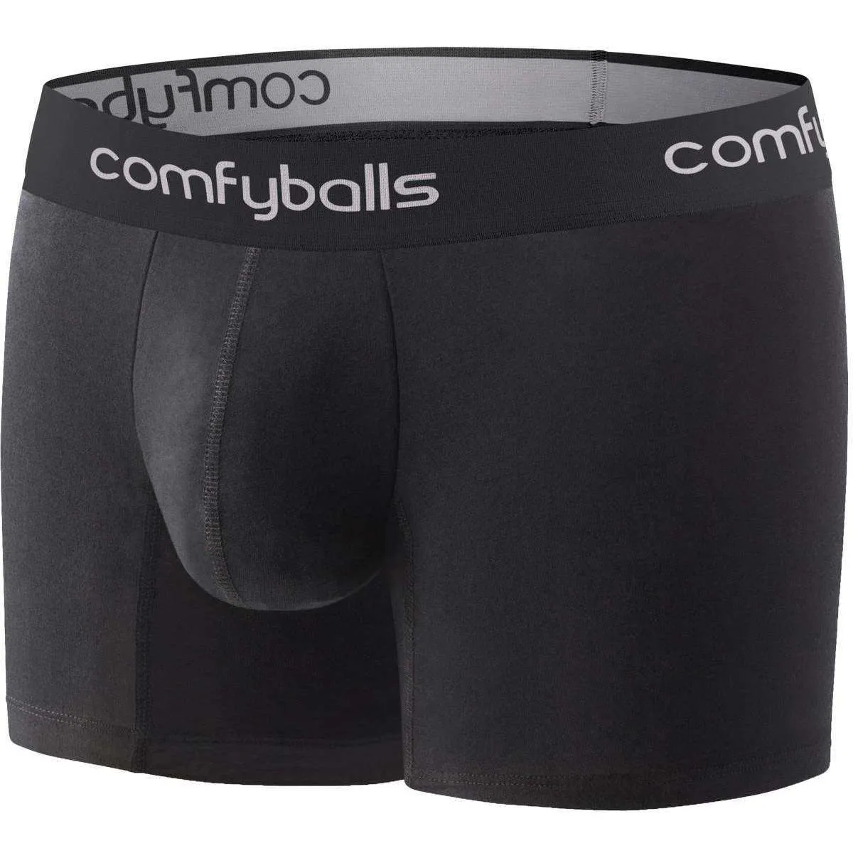 Comfyballs Performance Long Boxers - Pitch Black