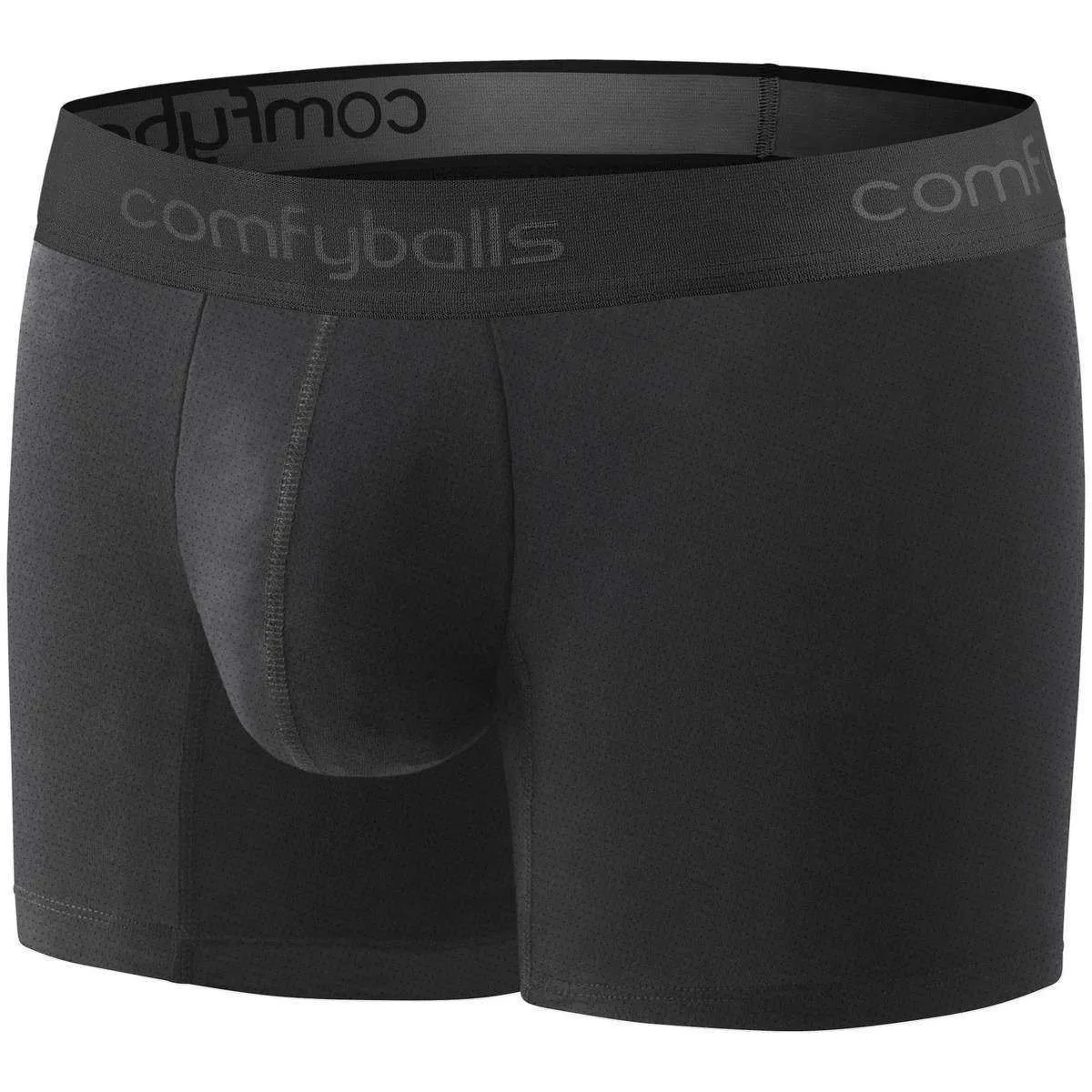 Comfyballs Performance Superlight Long Boxer - Pitch Black