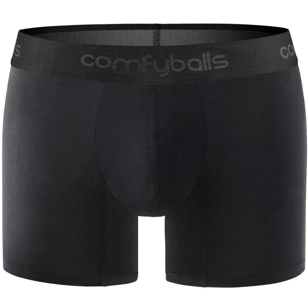 Comfyballs Performance Superlight Long Boxer - Pitch Black