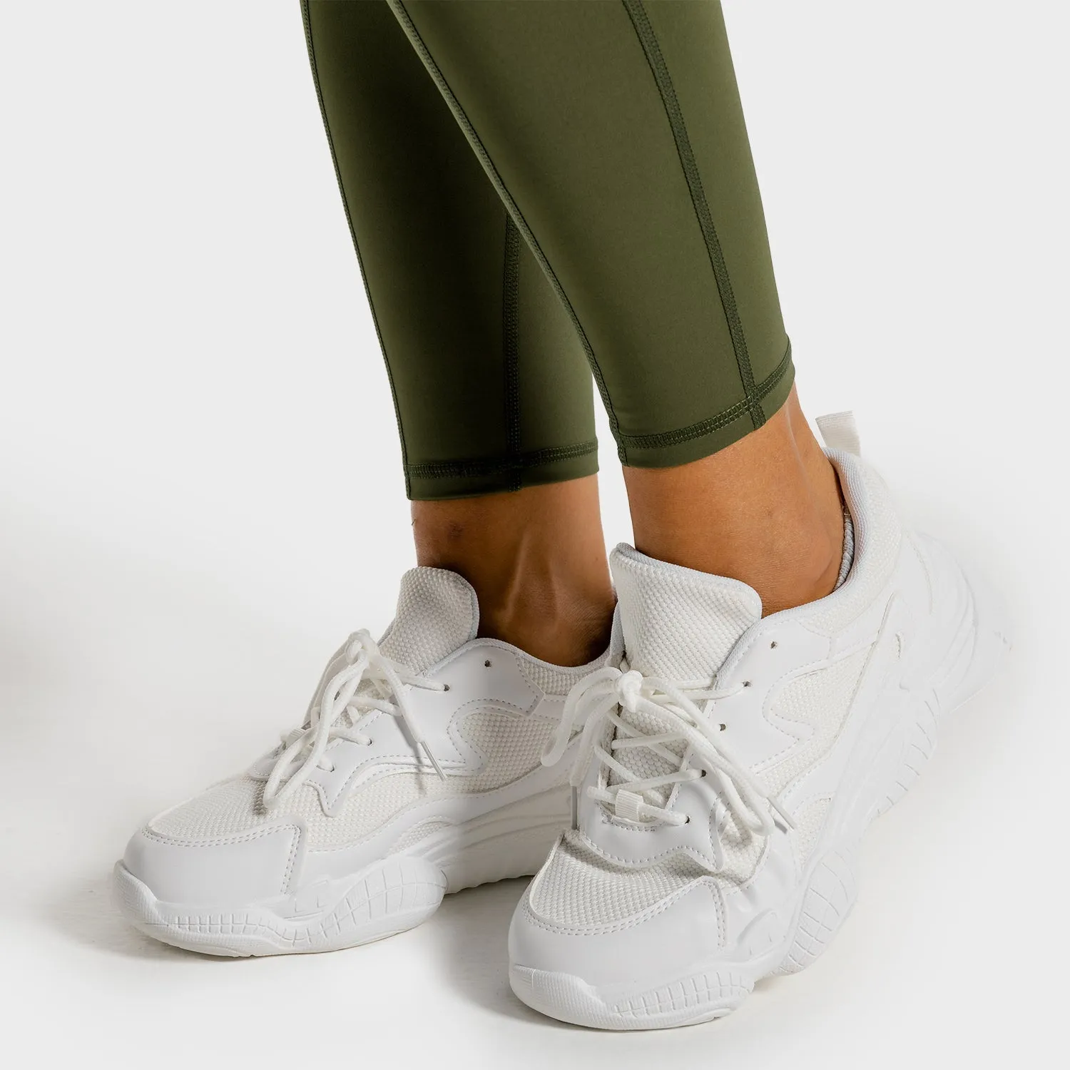 Core Leggings - 7/8 - Khaki