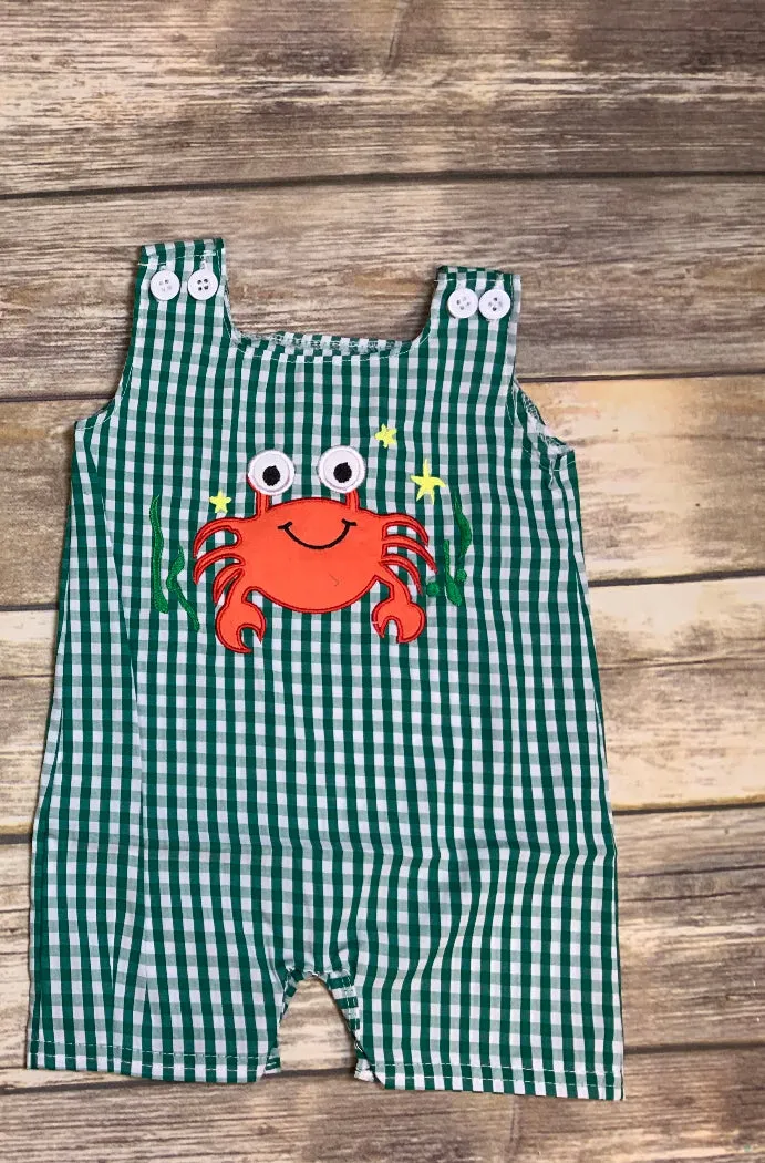 Crab and Anchor Rompers