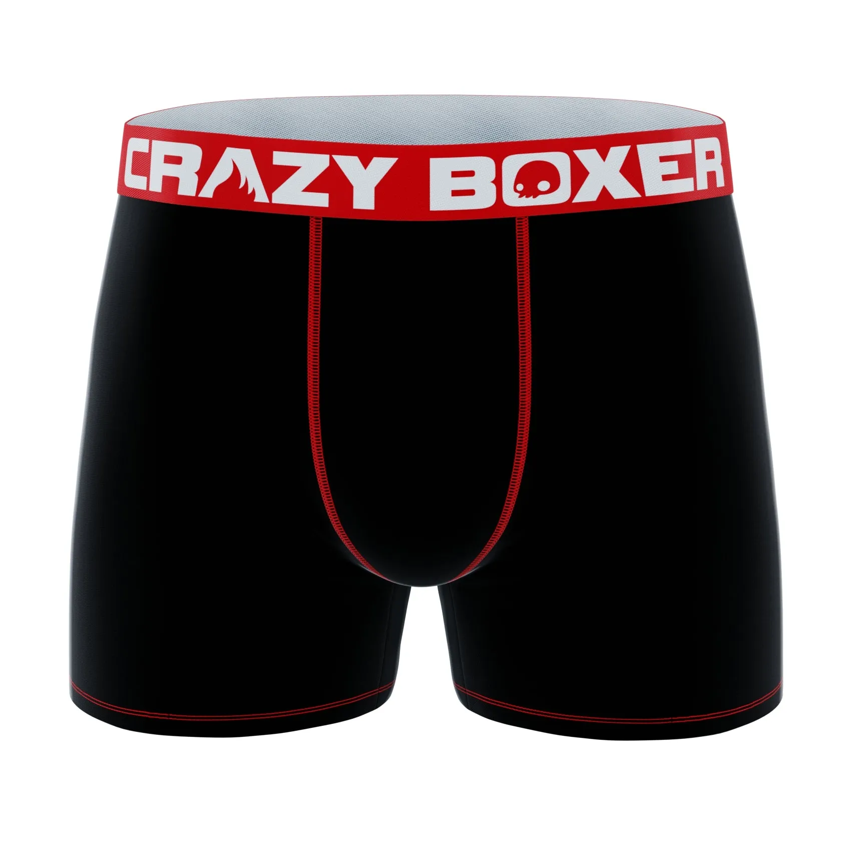 CRAZYBOXER Donuts Soldier Men's Boxer Briefs (3 pack)