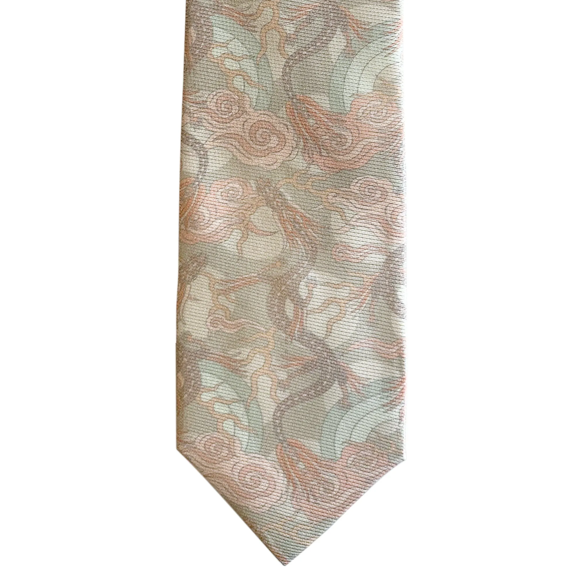 Dragon Tie, Rosa – Silk Neck Tie