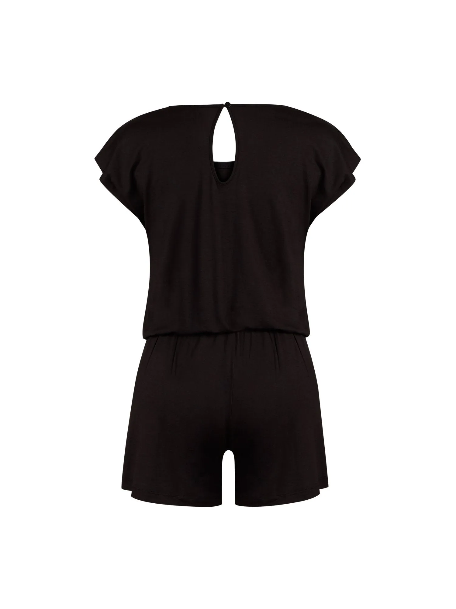 Drawstring-Waist Romper