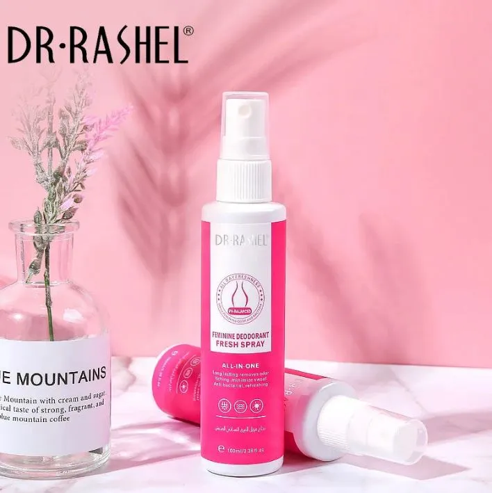 Dr.Rashel PH-Balanced Feminine Deodorant Fresh Spray All-In-One - 100ml DRL- 1541