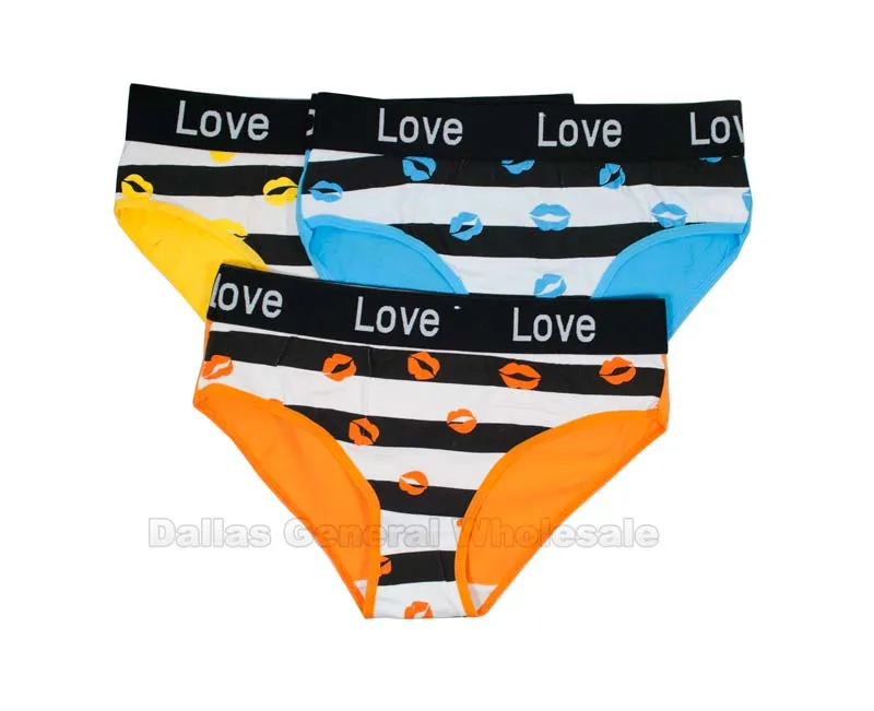 Girls Stripe Bikini Underwear Wholesale