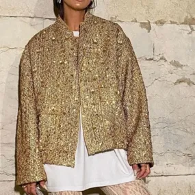 Goldy Sequin Jacket