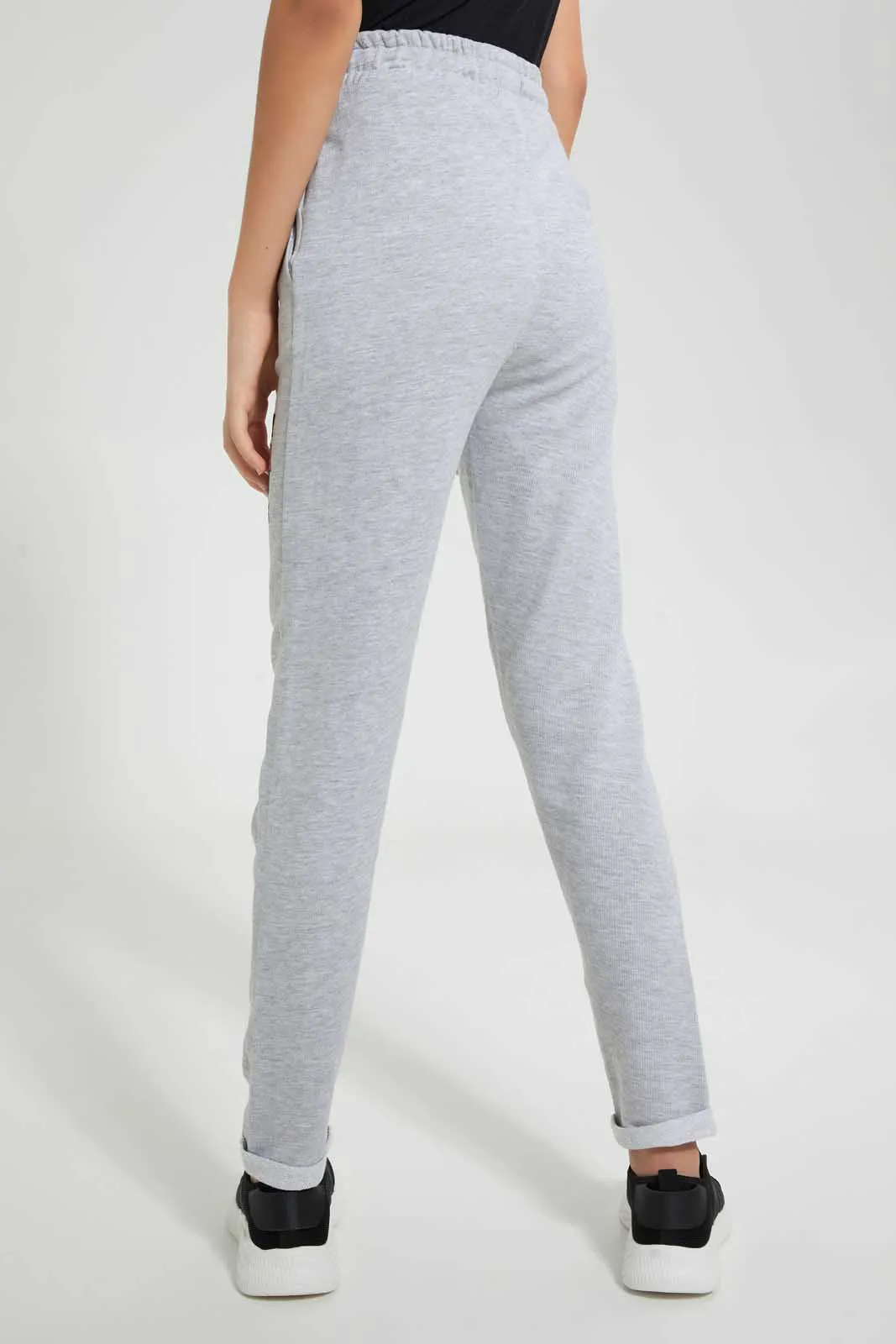 Grey Mélange Basic Jogger