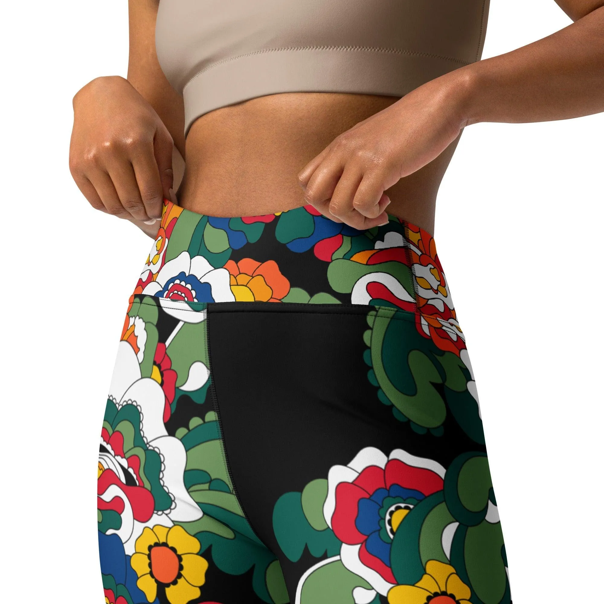 GROOVY KURBITS black - Yoga Leggings