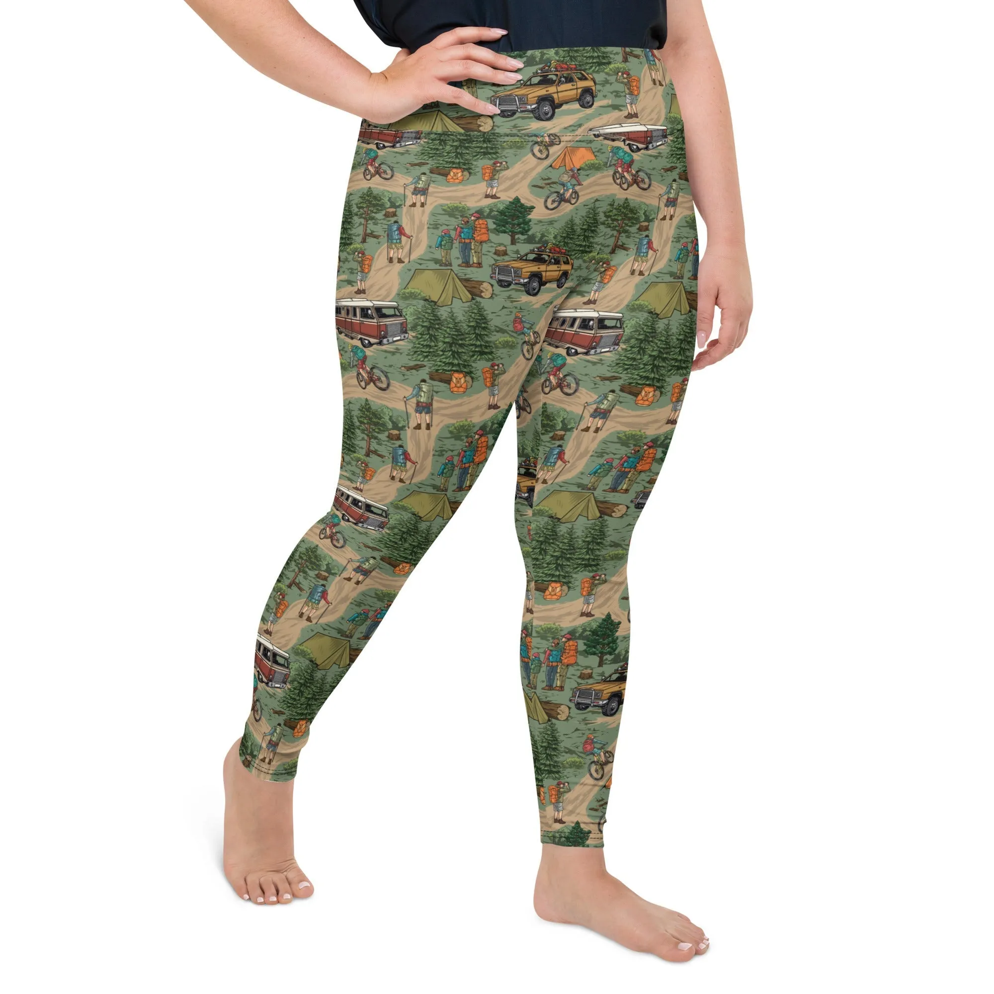 Hiking Plus Size Leggings