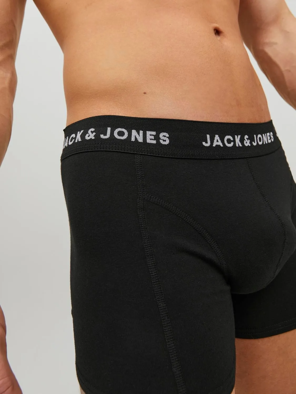 Jack & Jones Mens Boxer Shorts/ Trunks (5-Pack)