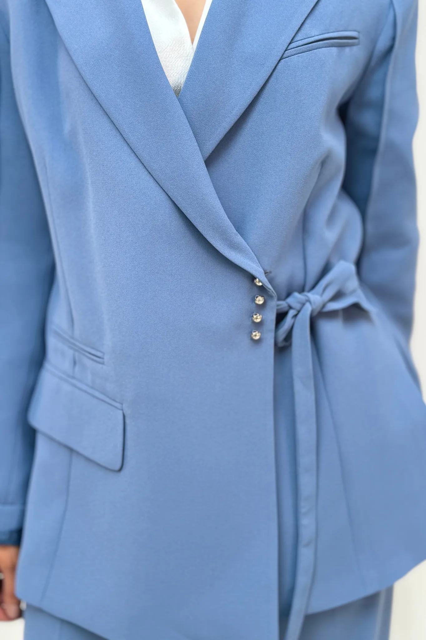 Kayla Suit In Air Force Blue