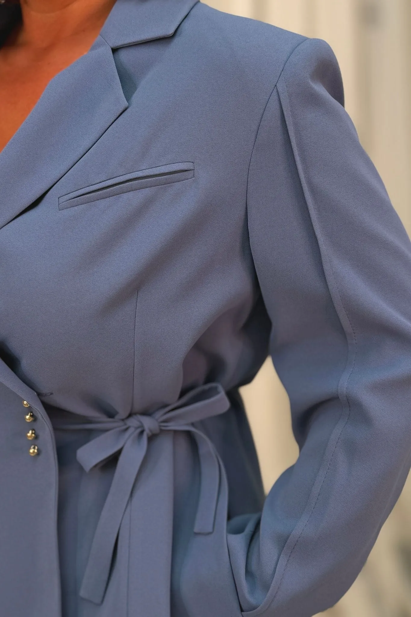 Kayla Suit In Air Force Blue